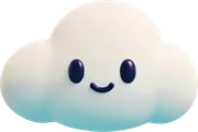 The Outale cloud, the product's mascot
